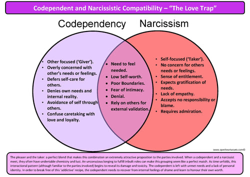 The Compatibility of Codependency and Narcissism