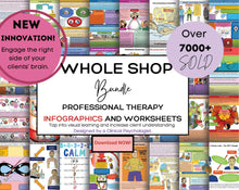 Load image into Gallery viewer, WHOLE SHOP THERAPY HANDOUT BUNDLE