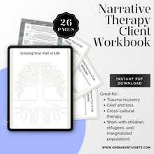 Load image into Gallery viewer, Tree of Life Narrative Therapy Workbook