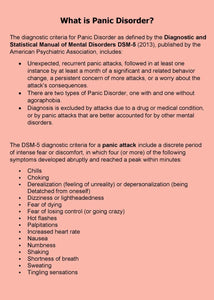 Panic Disorder Tool Kit Page 1