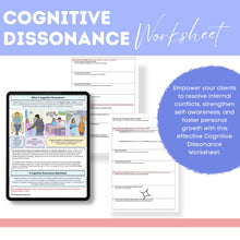 Load image into Gallery viewer, Cognitive Dissonance Worksheet